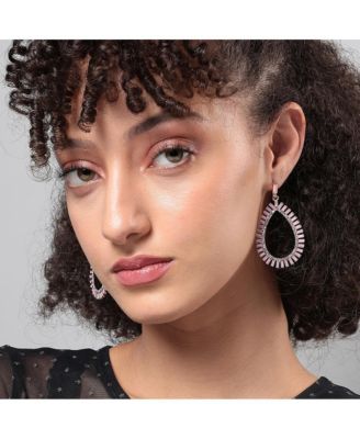 Circular Teardrop Earrings