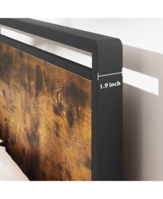 Queen Bed Frame with 4 Storage Drawers and Headboard