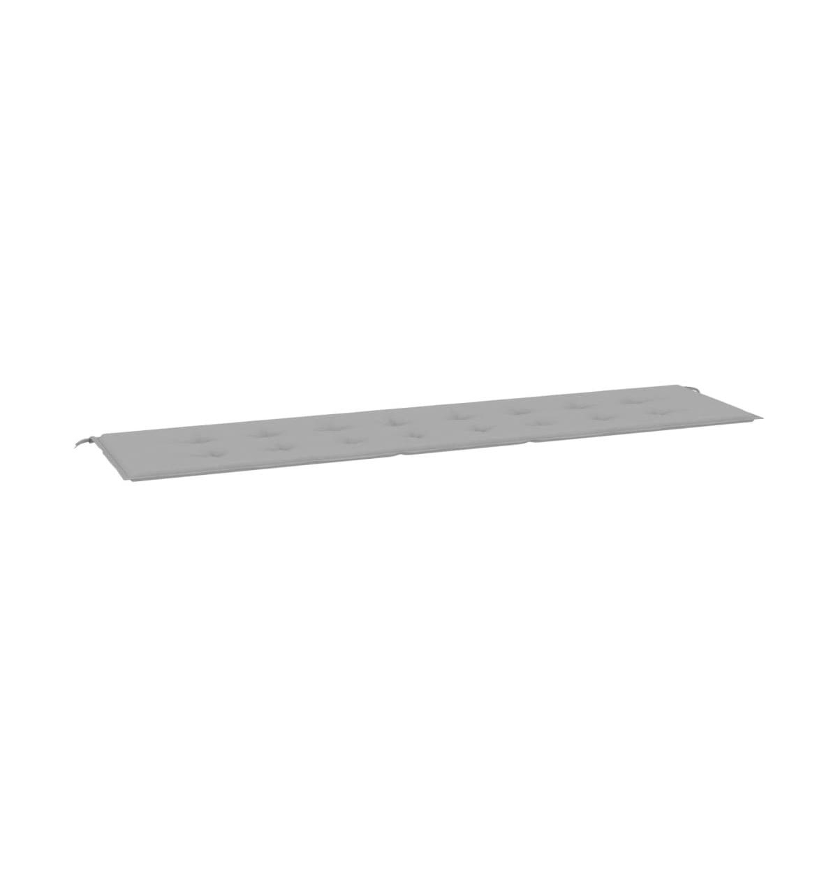 vidaXL Garden Bench Cushion Gray 78.7