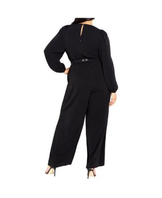 Plus Size Avah Wide Leg Jumpsuit