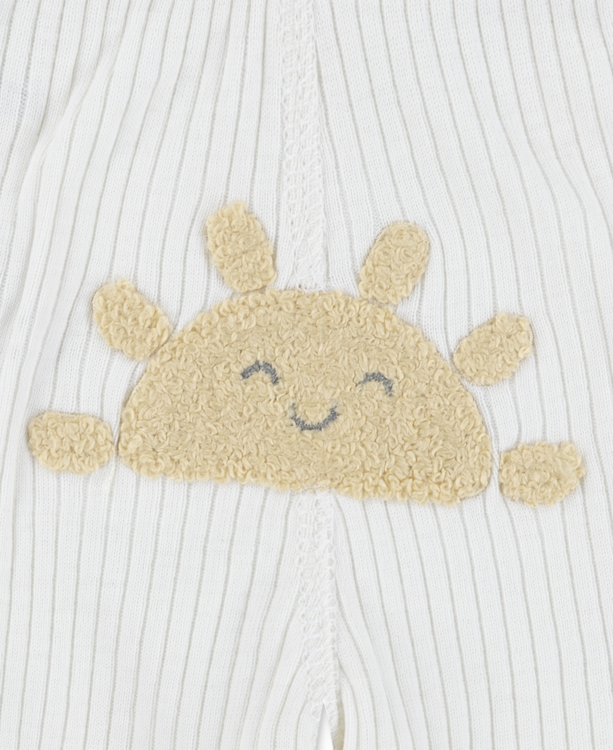 Huggies Baby Turn Me Around Cotton Jacket, Bodysuit & Pants, 3-piece Set In Tan