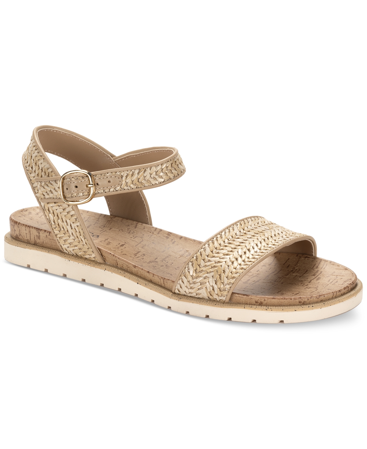 Women's Mayaa Flat Sandals, Exclusively at Macy's - Gold