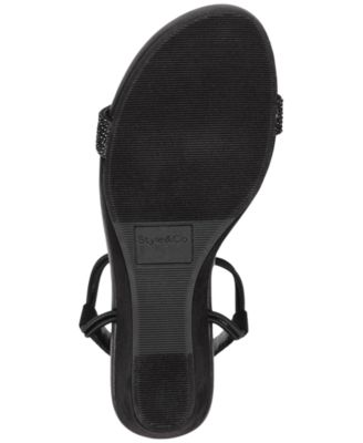 Women's Mulan Embellished Wedge Sandals, Created Macy's