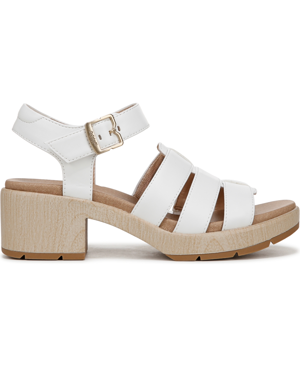 DR. SCHOLL'S WOMEN'S OH KAY BLOCK HEEL DRESS SANDALS 