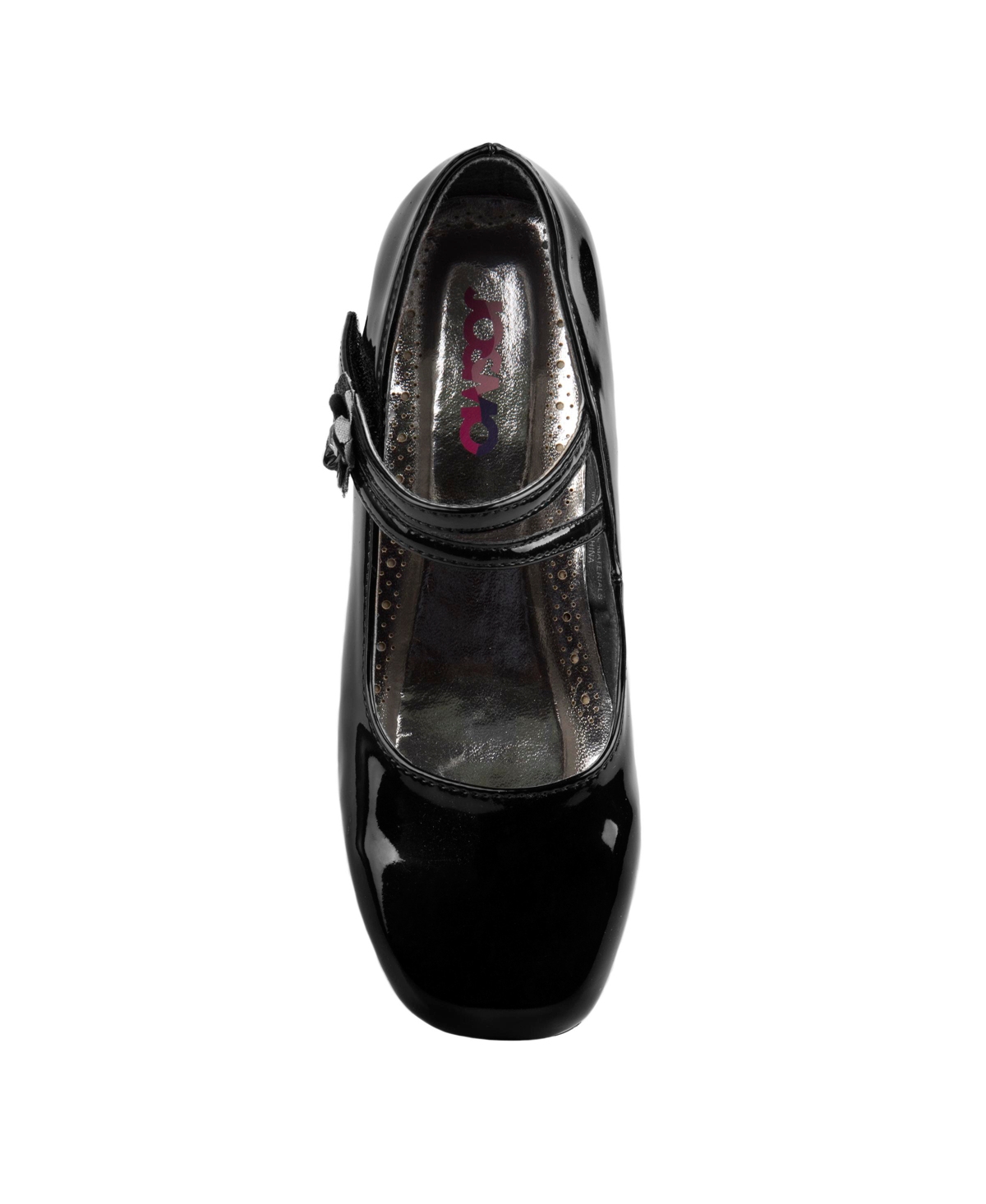 Shop Josmo Little Girls Mary Jane Dress Shoes In Black Patent