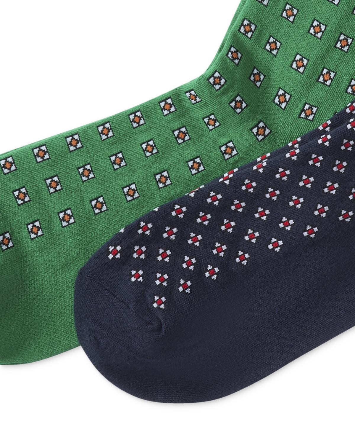 Polo Ralph Lauren Foulard Slack Crew Socks, Pack Of 2 In Navy