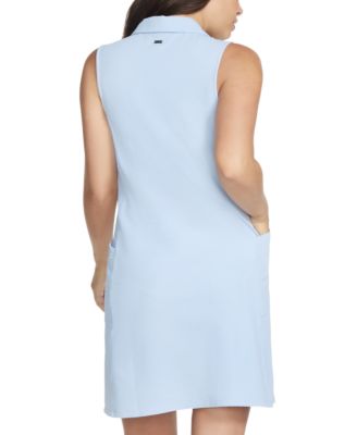 women's seersucker dress Ralph Lauren Seersucker Sleeveless Shirtdress main image 0