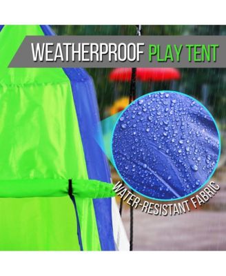 Kids Tree Swing Tent with Detachable Play Tent & Rope Kit