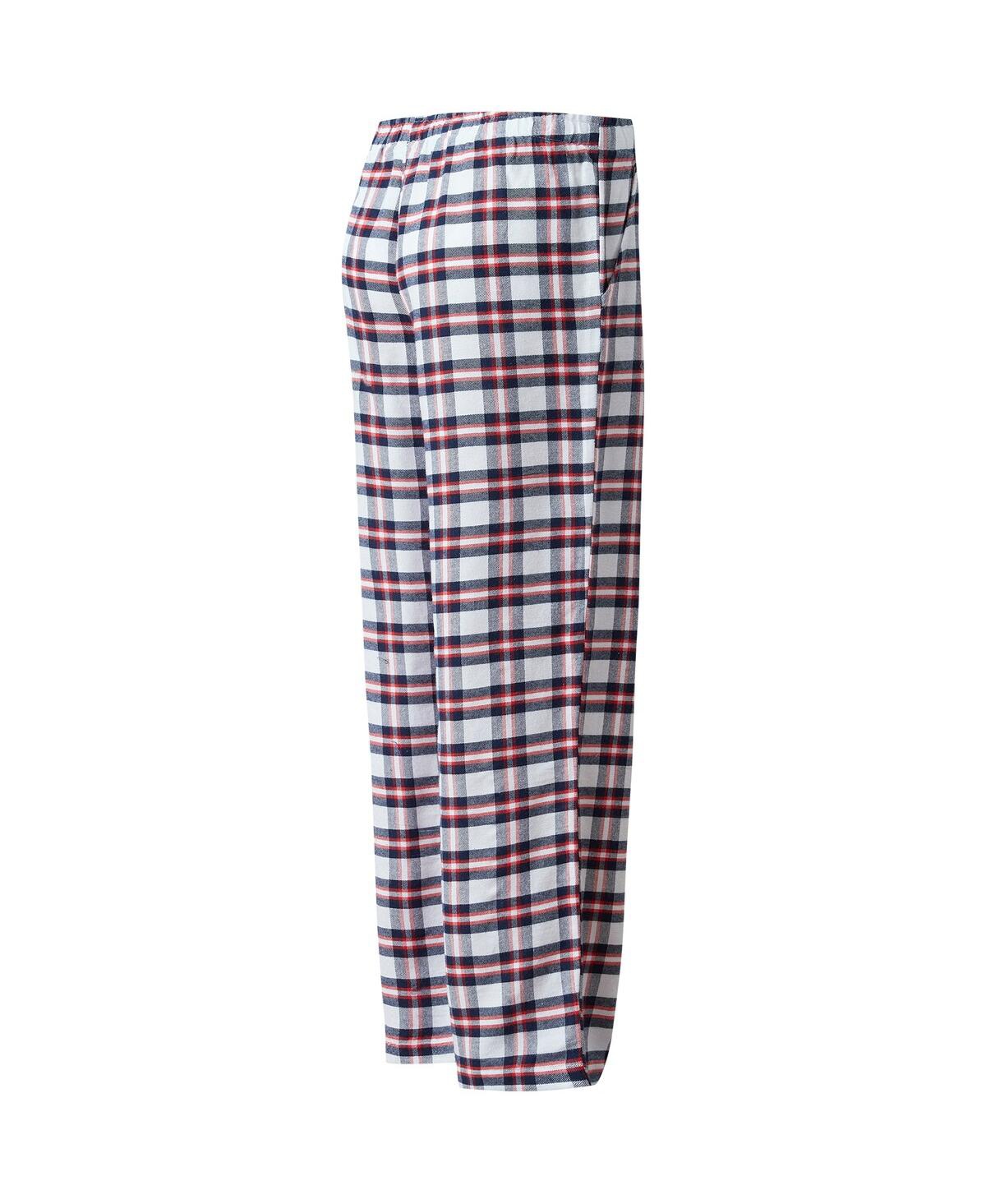 Shop Concepts Sport Women's Navy/red Uswnt Sienna Flannel Pants In Navy,red
