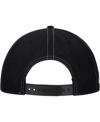 Men's Black Mountain Dew Pitch Black Glow A-Frame Adjustable Hat