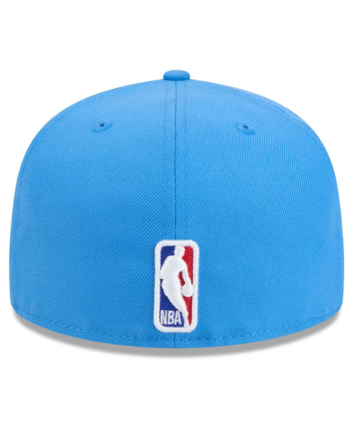 New Era Men's Blue Milwaukee Bucks 2024/25 City Edition Alternate 59FIFTY Fitted Hat