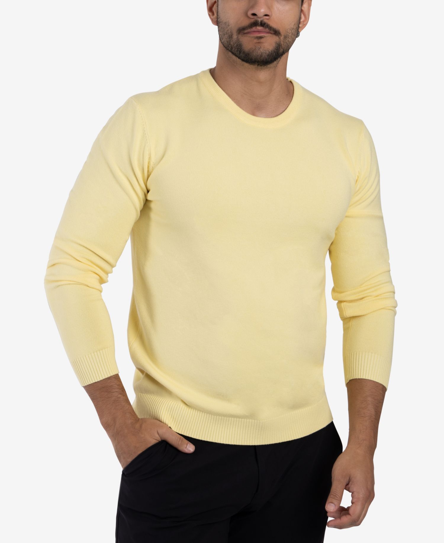 Big & Tall Basic Crewneck Sweater