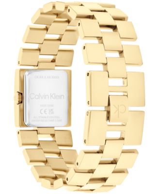 Women's CK Meridian Gold Tone Stainless Steel Bracelet Watch, 22mm