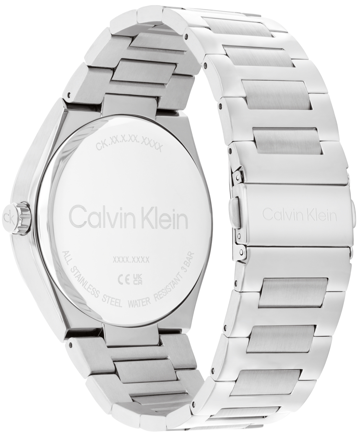 Calvin Klein Men's Architectural Multifunction Watch In Silver