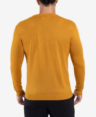 Men's Basic Crewneck Pullover Midweight Sweater