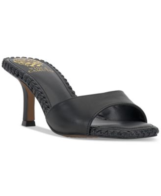 Vince Camuto - Women's Emmla Braided-Trim Dress Mules