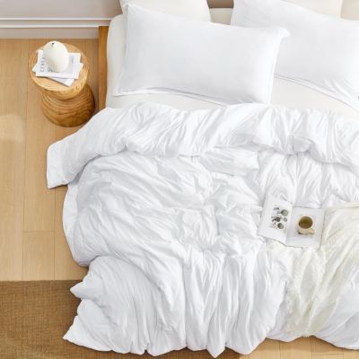 Spring is in the Air - Oversized Comforter Set - White,KG