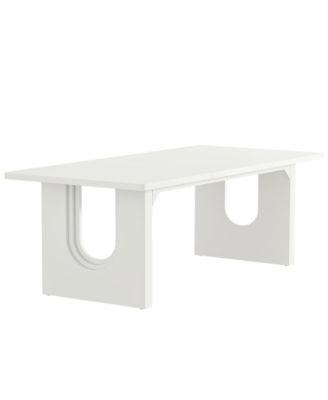 Modern Executive Desk, 70.9" Large Office Computer Desk, Meeting Room Table, Simple Workstation Business Furniture for Home Office