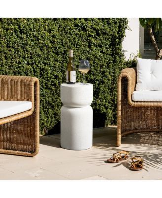 Round MgO Indoor/Outdoor Use Side Table