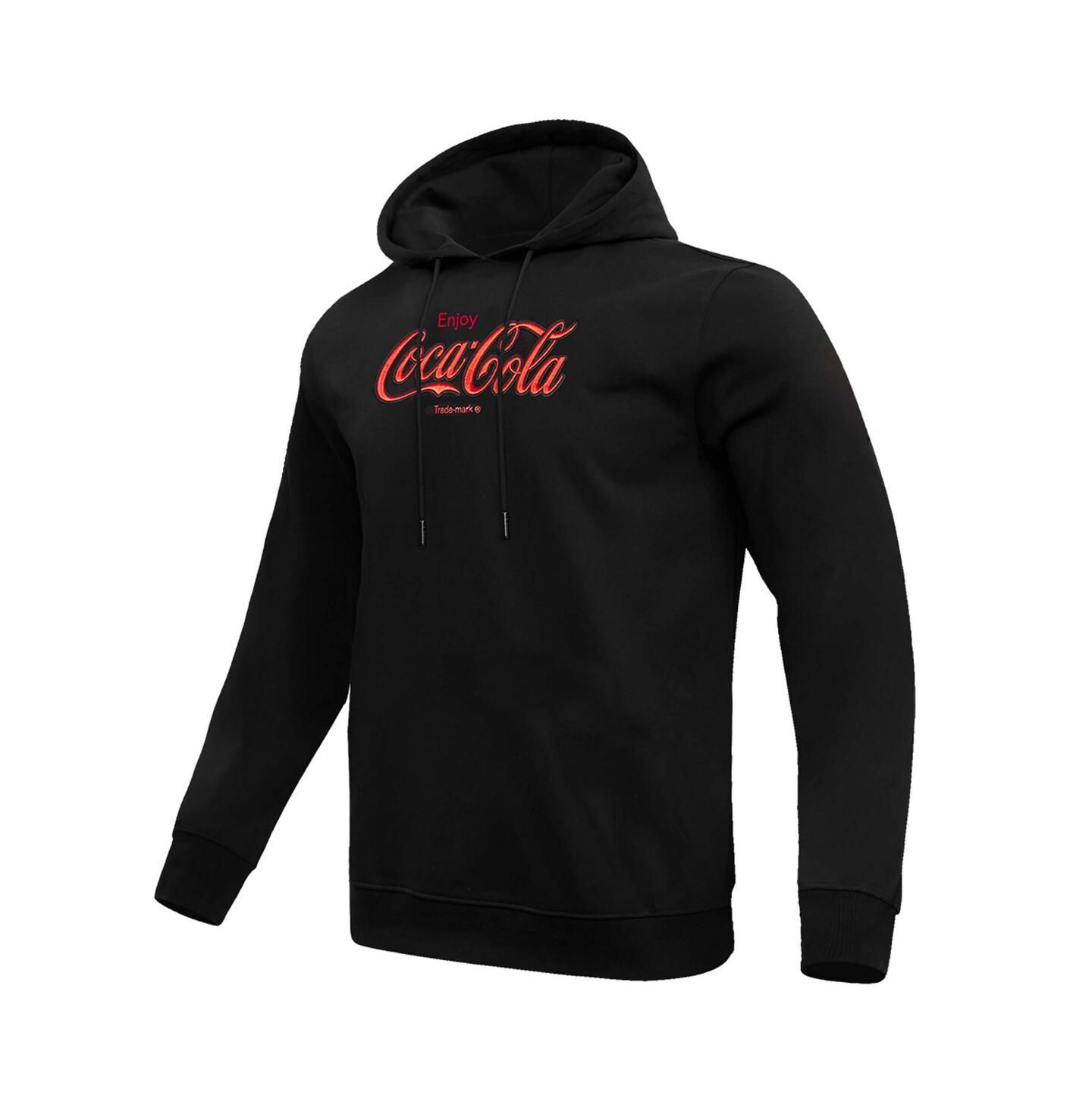Мужское худи Freeze Max Black Coca-Cola Sharing A Coke Pullover — фото 3