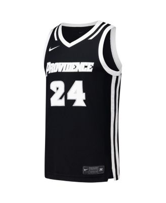 Men's 24 Black Providence Friars Replica Basketball Jersey