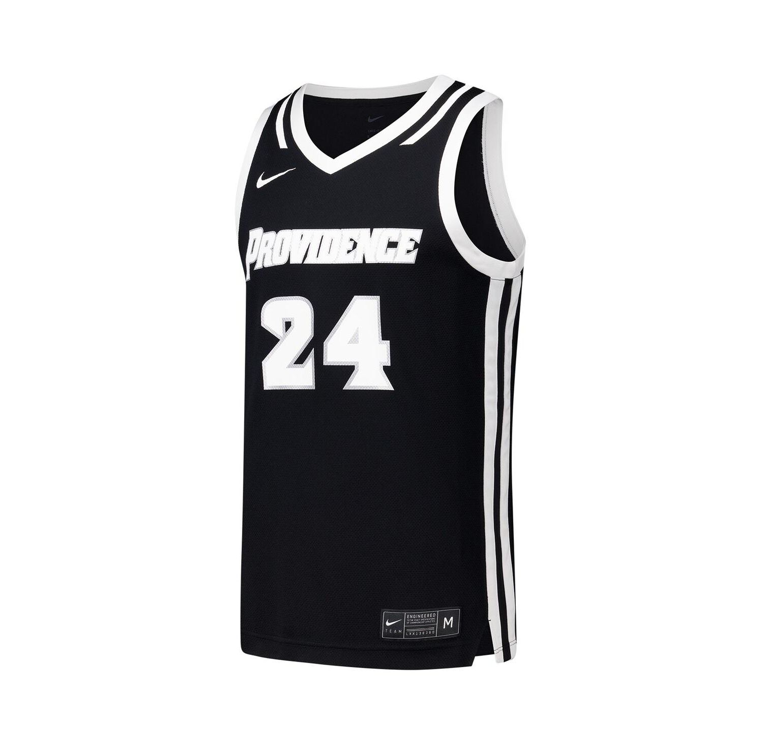 Men's 24 Black Providence Friars Replica Basketball Jersey