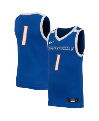 Nike - Big Boys and Girls 1 Royal Boise State Broncos Replica Basketball Jersey