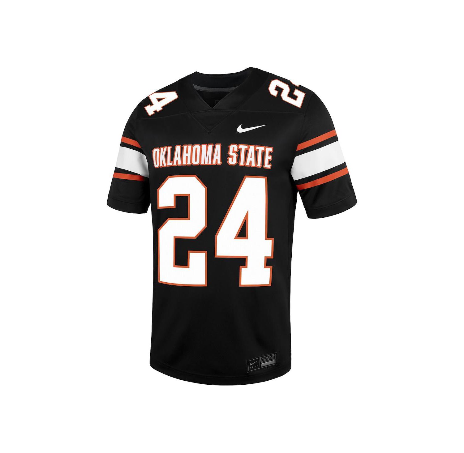 Men's 24 Black Oklahoma State Cowboys Untouchable Football Jersey