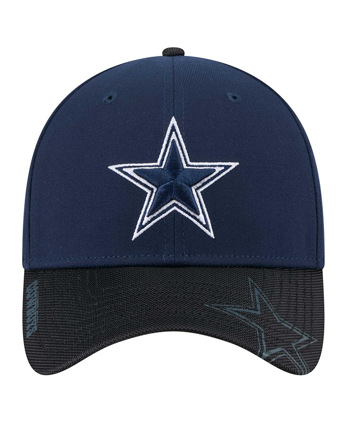 NEW ERA MEN'S NAVY DALLAS COWBOYS HIT 39THIRTY FLEX HAT