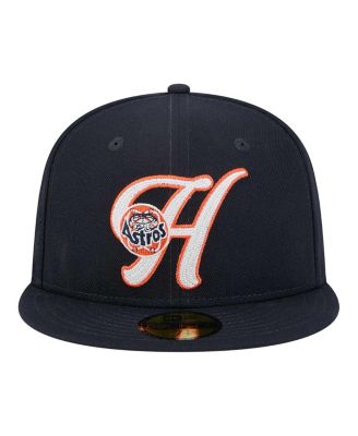 Men's Navy Houston Astros Duo Logo 2.0 59FIFTY Fitted Hat