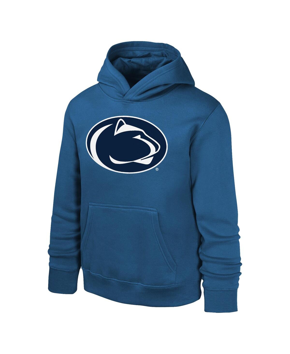 Outerstuff Big Boys And Girls Navy Penn State Nittany Lions Team Banner Fleece Pullover Hoodie In Navy