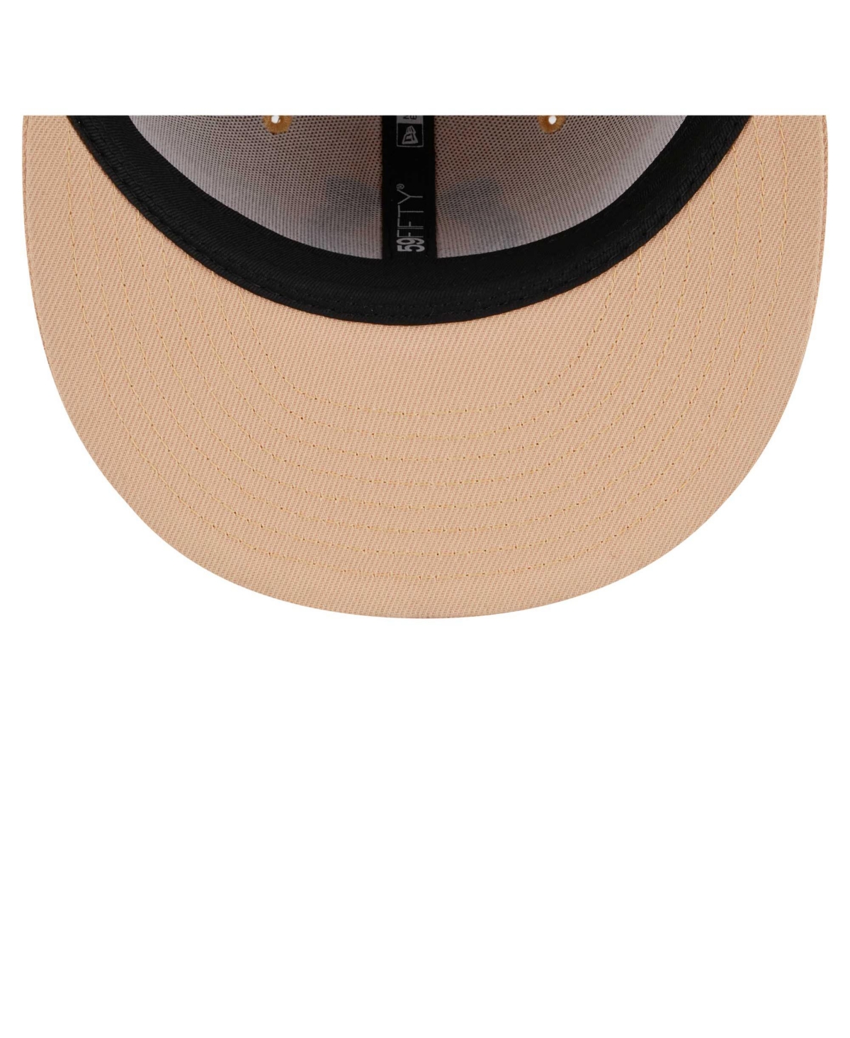 New Era Men's Tan Indianapolis Colts Candied Pecan 59FIFTY Fitted Hat