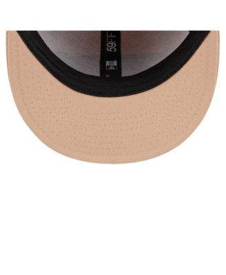 Men's Tan Baltimore Ravens Candied Pecan 59FIFTY Fitted Hat