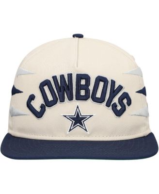 Men's Stone/Navy Dallas Cowboys Athletic Golfer Adjustable Hat