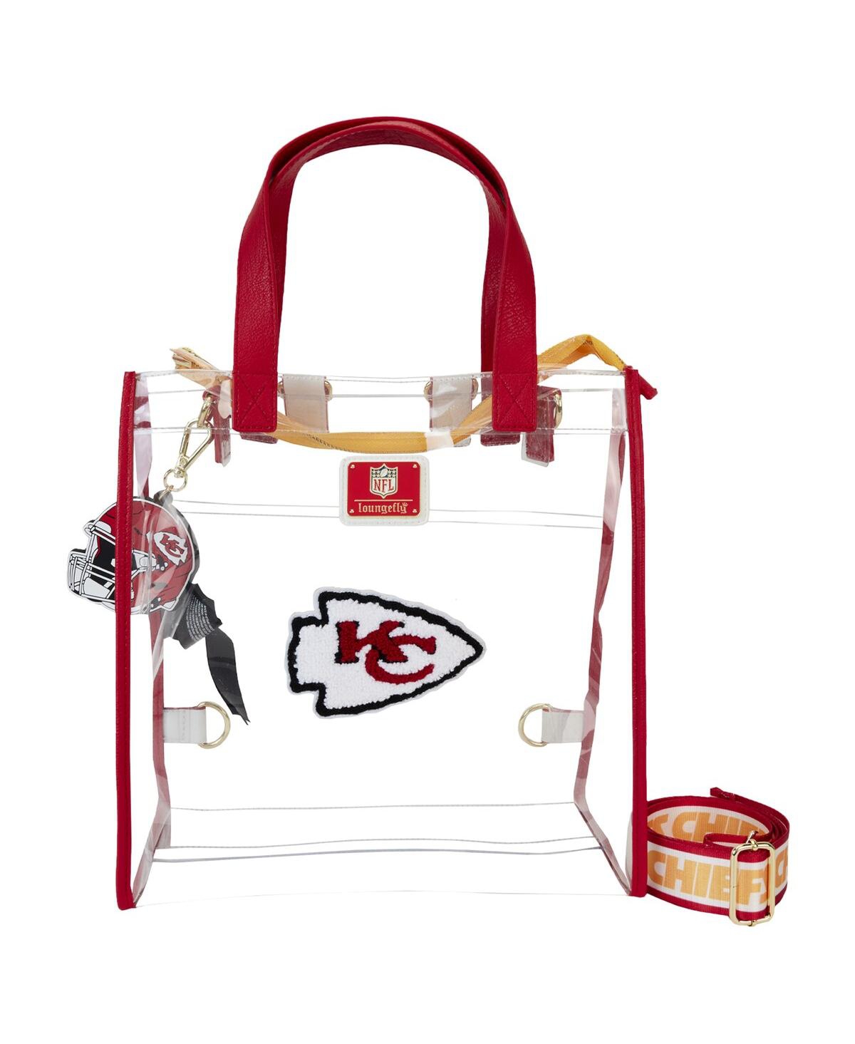 Kansas City Chiefs Clear Convertible Backpack Tote Bag