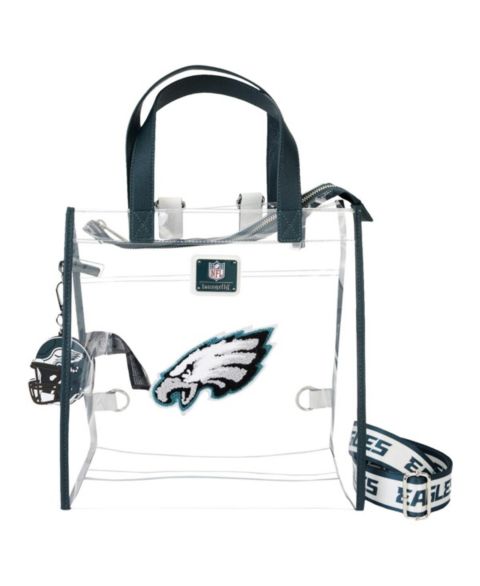Рюкзак Loungefly Philadelphia Eagles Clear Convertible Tote Bag
