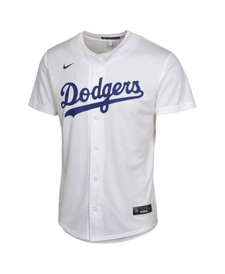 Big Boys and Girls Tyler Glasnow White Los Angeles Dodgers Home Player Game Jersey