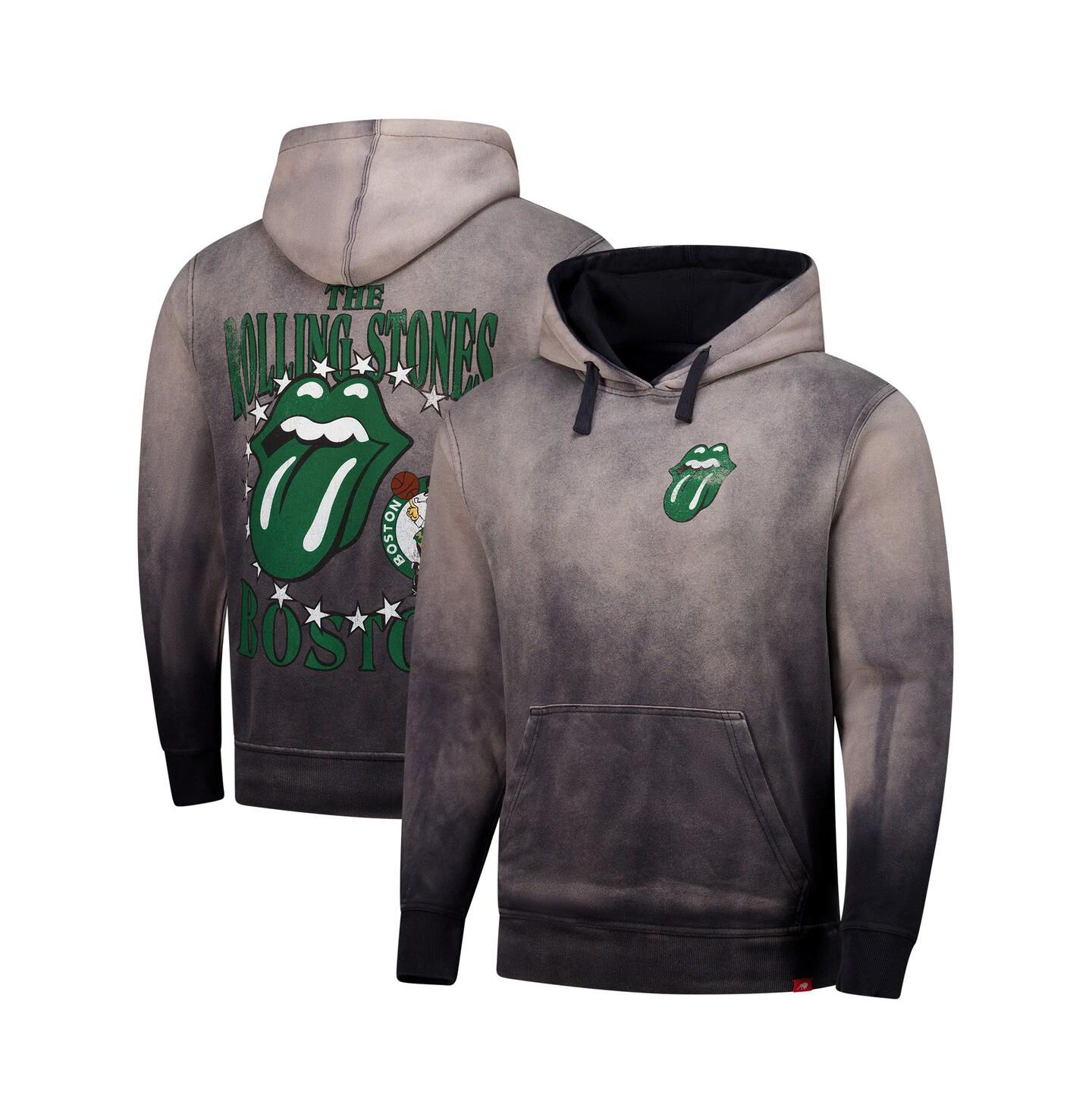 Худи Sportiqe Gray Rolling Stones x Boston Celtics Collab Pullover — фото 1