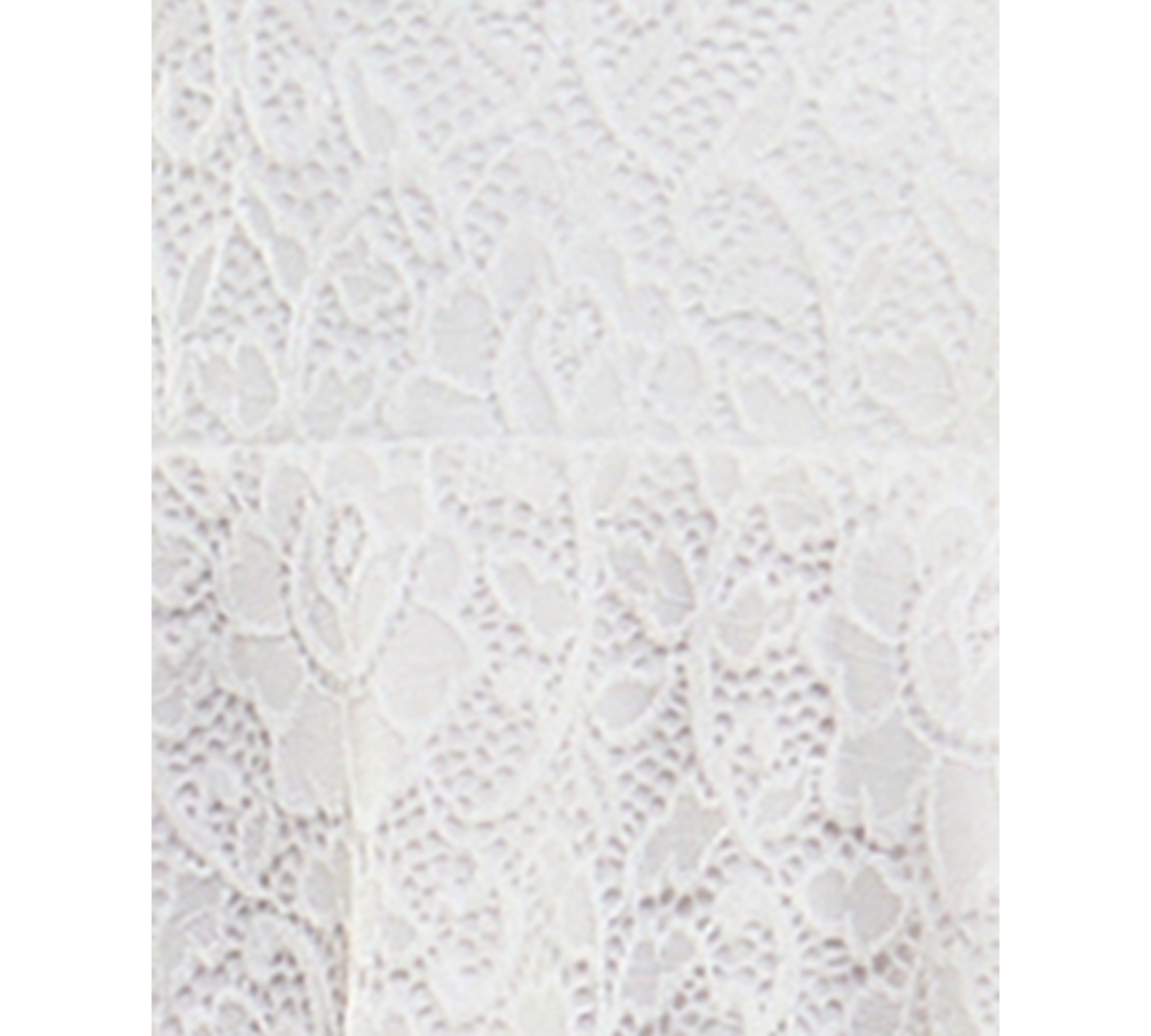City Studios Juniors' Lace Fit & Flare Dress In White