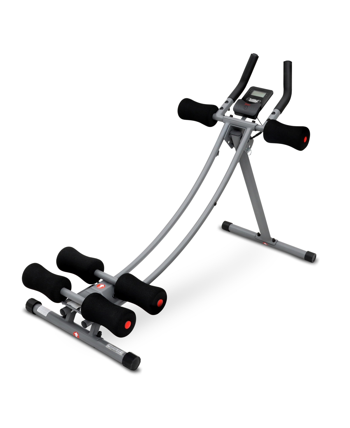 Core Glider Ab Waist Trainer Machine - Silver