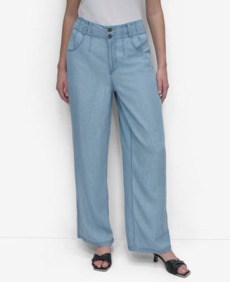 パンツ DONDUP Woman Pants Blue DP778DFE253HP5 800 Dondup Pantalone Amber In Blue | ModeSens