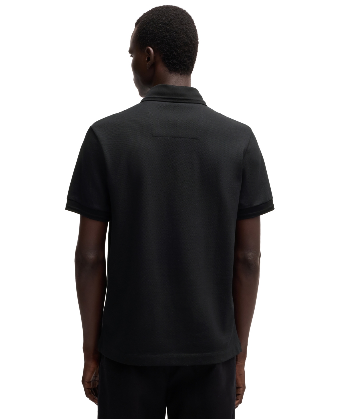 HUGO BOSS BOSS BY HUGO BOSS MEN'S DOUBLE B MONOGRAM REGULAR-FIT POLO 