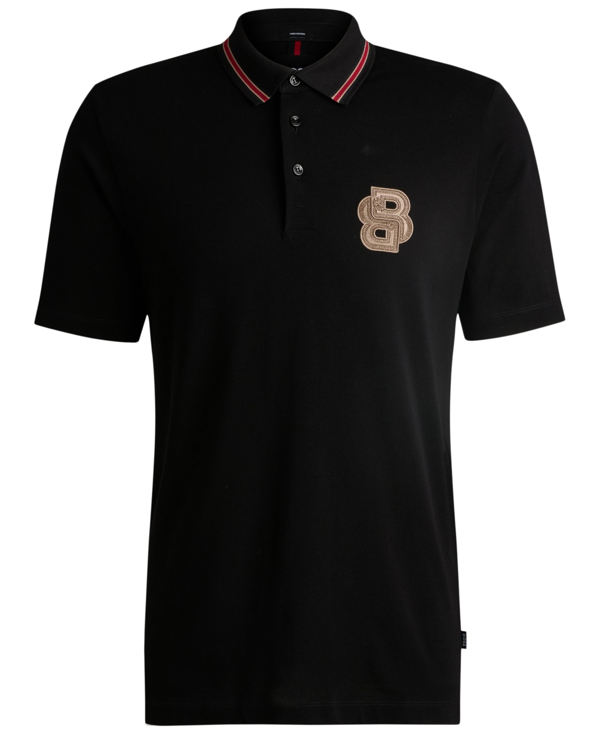 HUGO BOSS BOSS X CREATION OF THE GODS MEN'S REGULAR-FIT POLO 