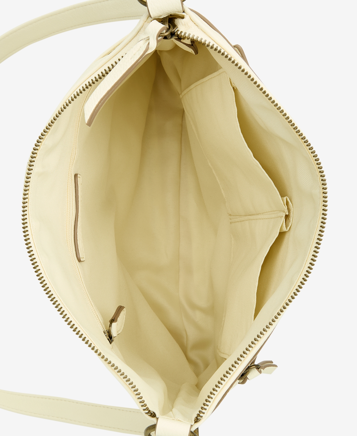 Shop Style & Co Hudsonn Medium Crossbody, Exclusively At Macy's In Alabaster
