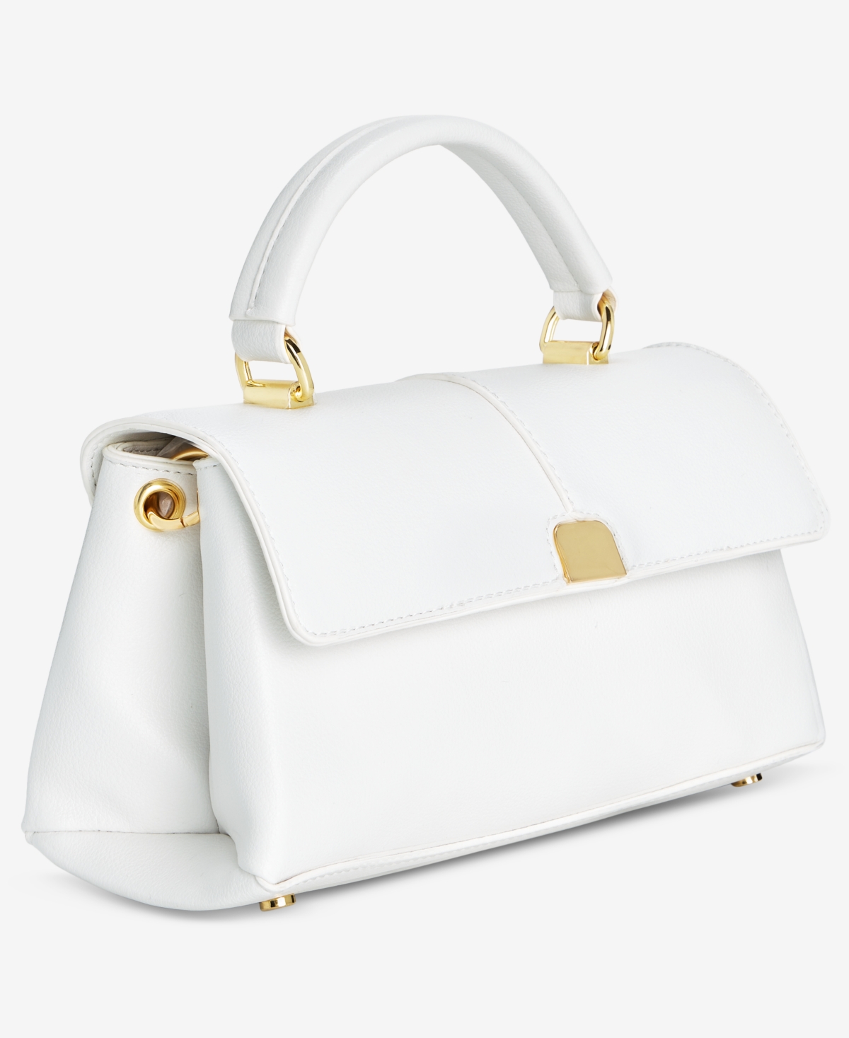 On 34th Kristt Small Solid Top Handle Crossbody, Exclusively At Macy's In Bright White
