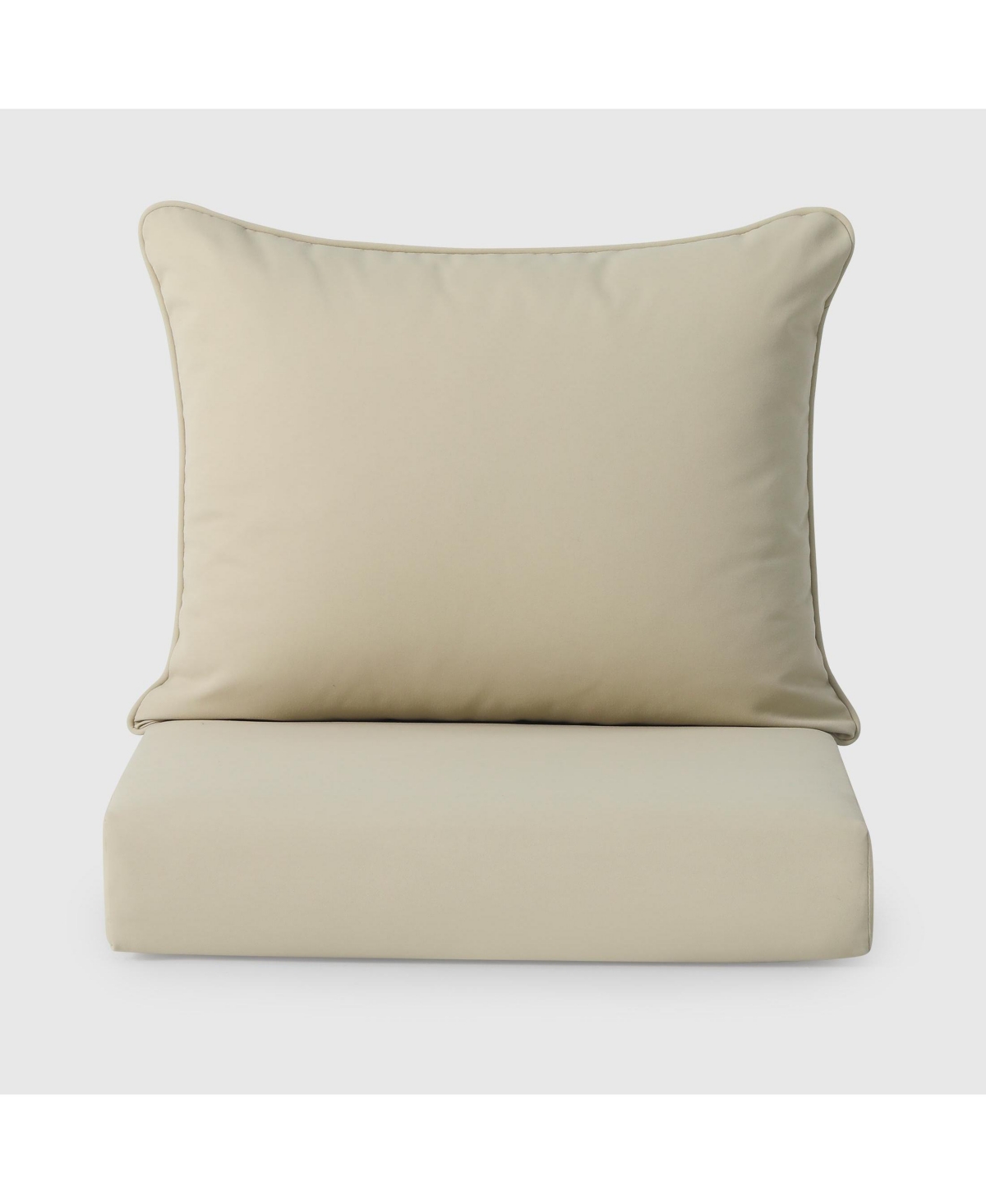 Outdoor 5-Piece Black Modular Sectional Patio Furniture Sofa Set