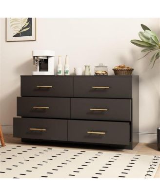 6-Drawer Dresser for Spacious and Organized Bedroom Storage