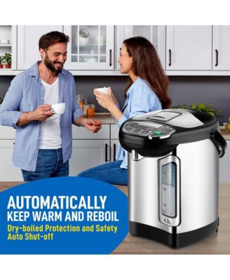 4L Digital Hot Water Dispenser, Instant Boiler & Auto Dispense, Stainless Steel