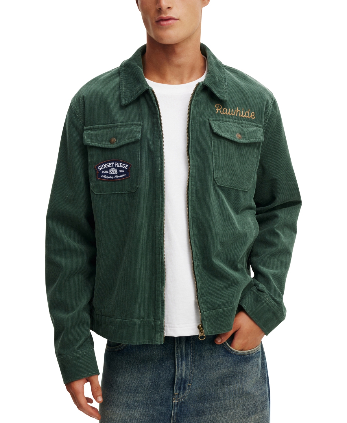 COTTON ON MEN'S GARAGE JACKET 