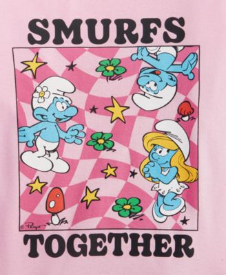 Little & Big Girls Smurfs Baby T-Shirt, Exclusively at Macy's 